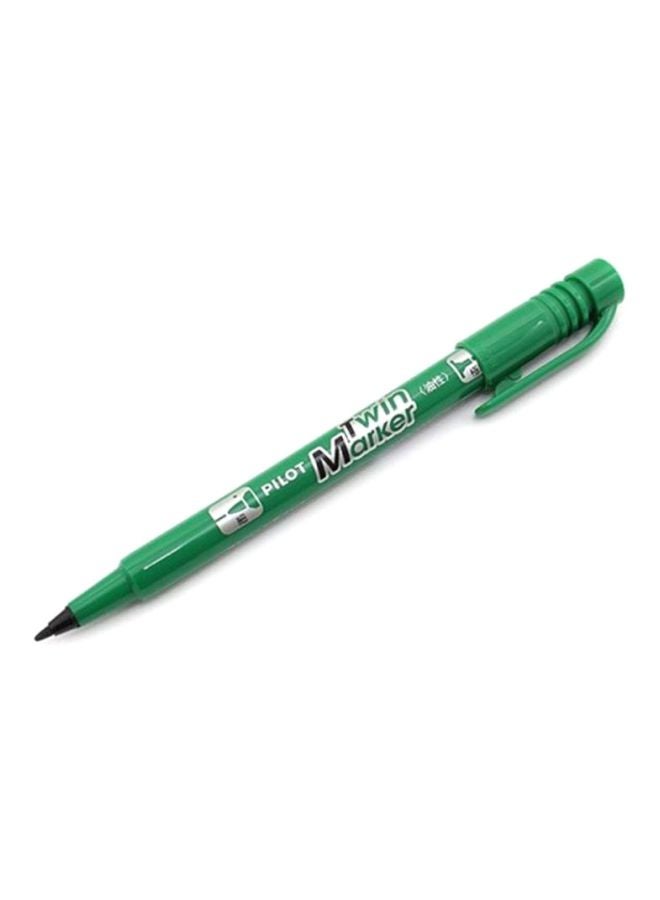 PILOT 12-Piece Twin Marker Set Green - Image 3