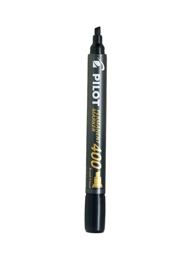 12 Piece SCA-400 Broad Large Permanent Marker Black
