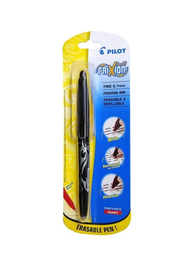PILOT Frixion Clicker Rollerball Pen Black - Image 3