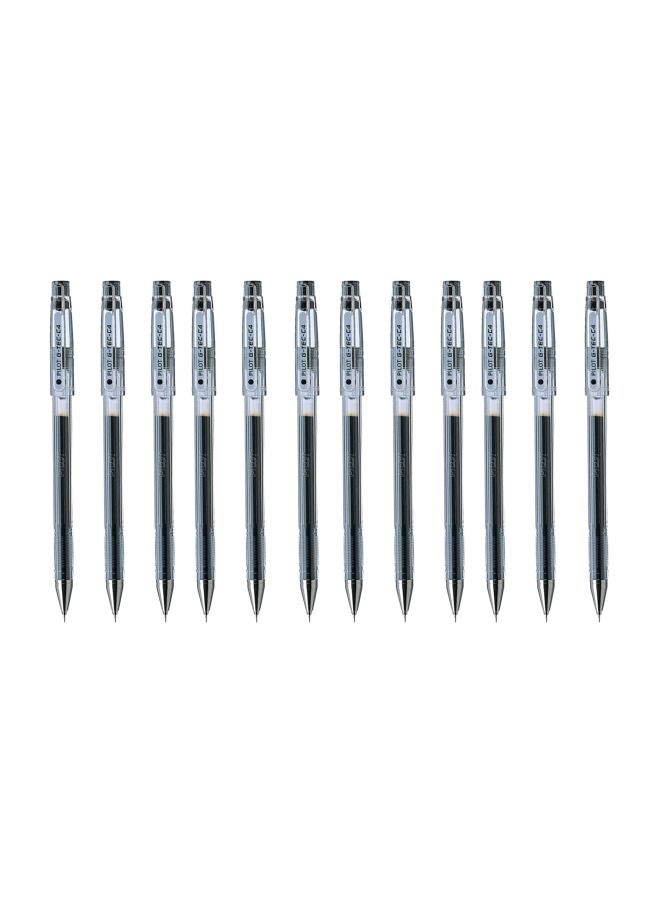 بايلوت طقم أقلام حبر جاف جي-تك 12 قطعة شفاف - Image 1