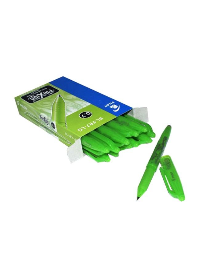 بايلوت طقم أقلام حبر جاف فريكسيون كروية الرأس وقابلة للمسح من 12 قطعة - Image 1