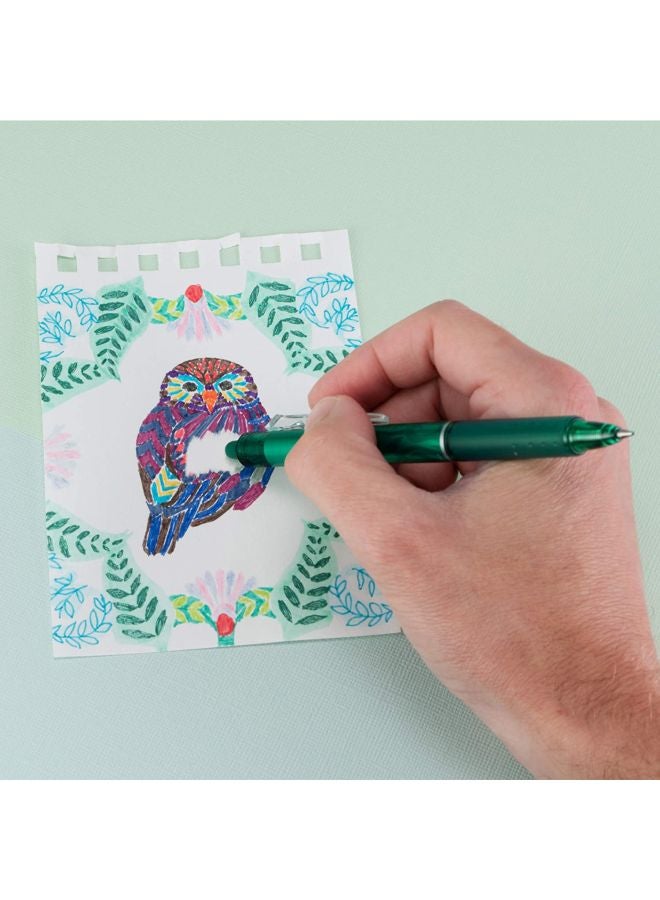 بايلوت طقم أقلام قابلة للمسح فريكسيون كليكر 12 قطعة أخضر - Image 4