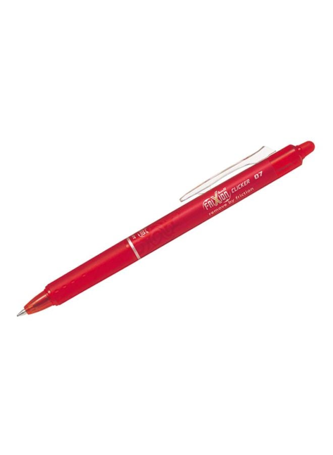 بايلوت طقم أقلام قابلة للمسح فريكسيون كليكر 12 قطعة أحمر - Image 1