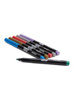 JOVI 6-Piece Metallic Marker Red/Blue/Green  - Image 2
