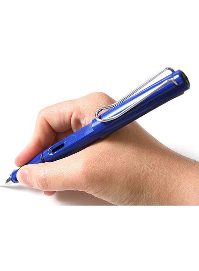 لامي قلم حبر سائل Safari بريشة معدنية أزرق - Image 4