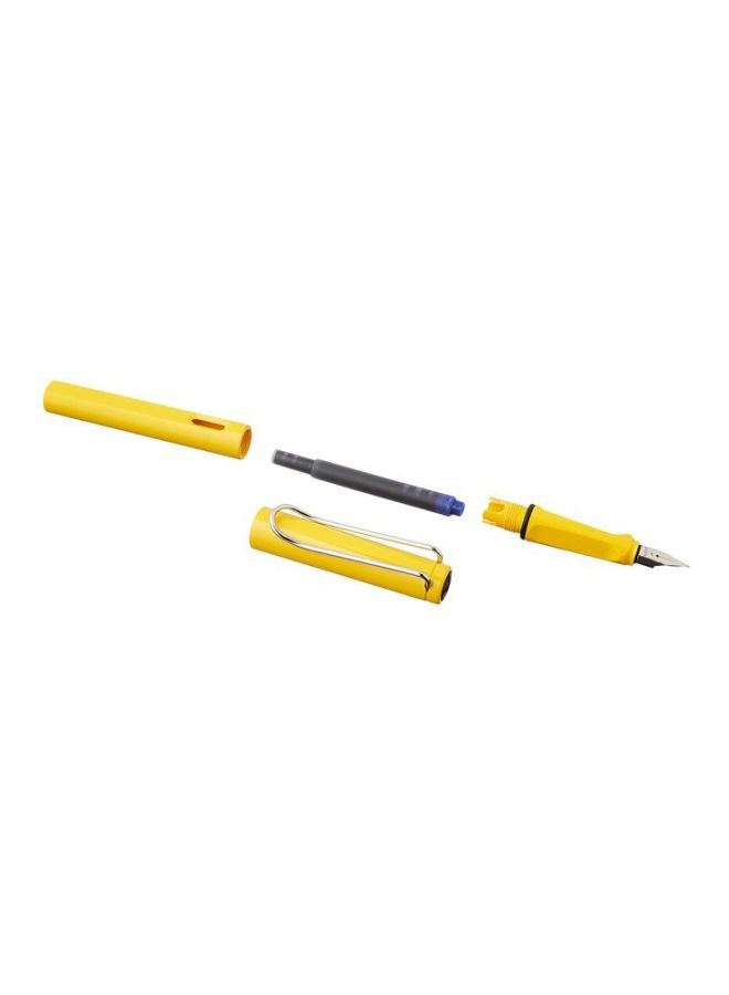 LAMY - Safari Medium Nib Fountain Pen Yellow - Image 1