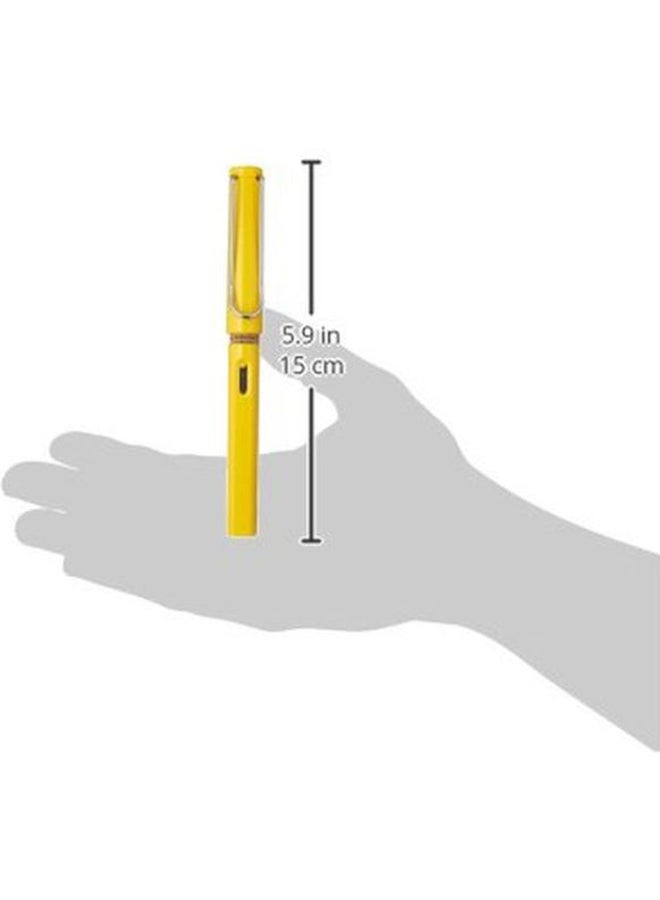 LAMY - Safari Medium Nib Fountain Pen Yellow - Image 1