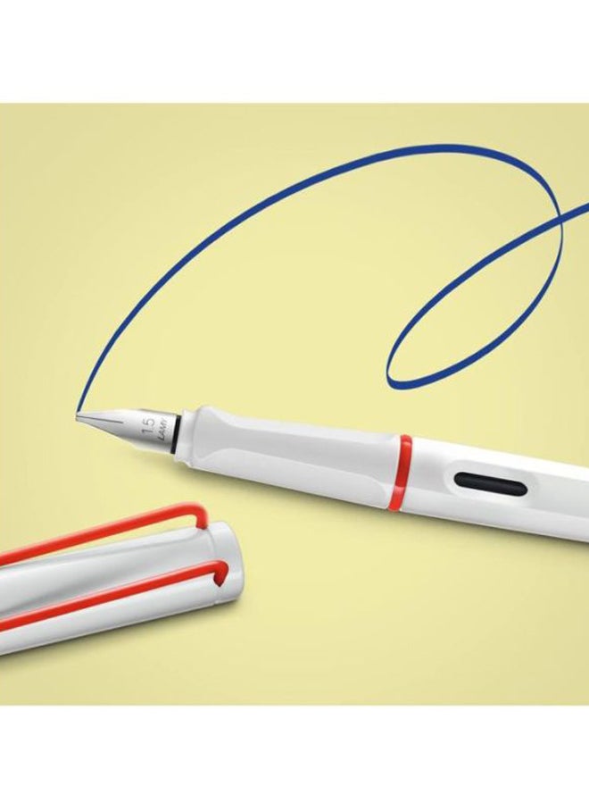 لامي قلم حبر سائل لفن الخط أبيض/أحمر - Image 4