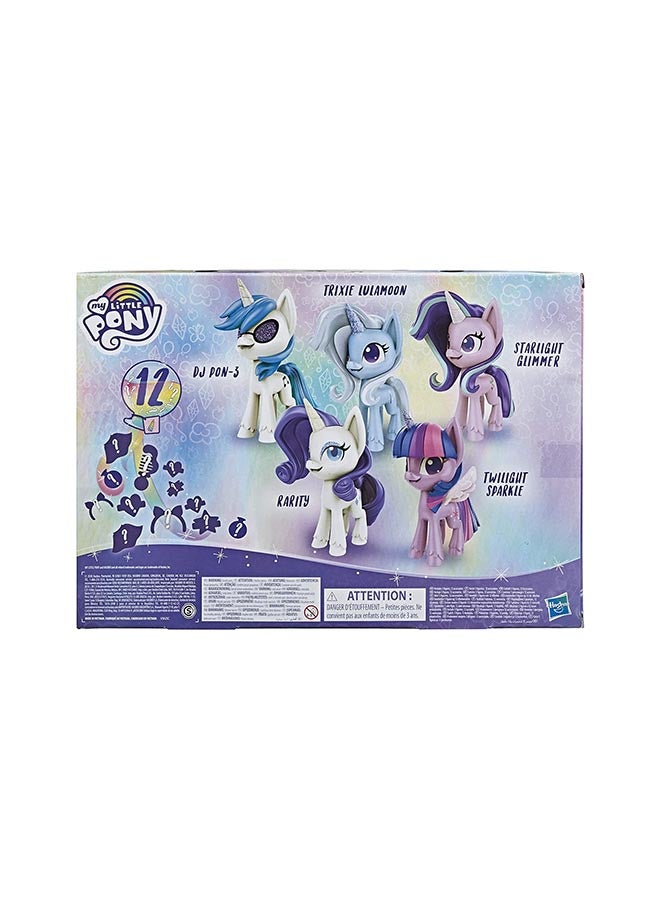 my little Pony - Unicorn Sparkle Collection Set of 5 Toy Pony - Image 1