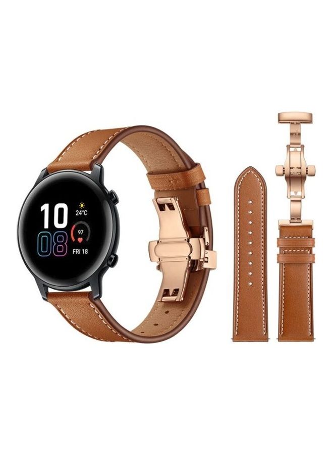 HuHa Replacement Band For Honor Magic Watch 2 Brown - Image 2
