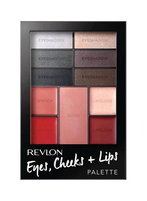 Eyes, Cheeks And Lips Palette 200 Seductive Smokies