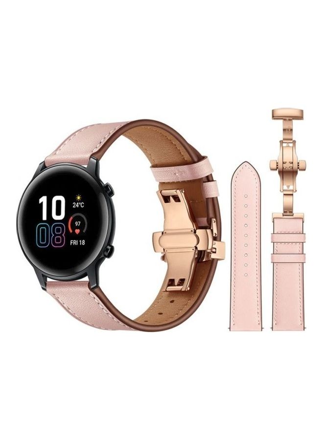 HuHa Replacement Band For Honor Magic Watch 2 Pink/Rose Gold - Image 2
