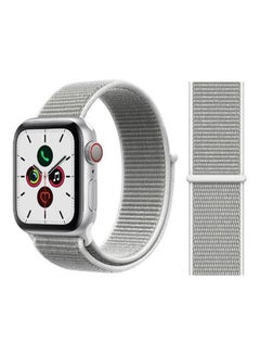 Replacement Strap Watchband For Apple Watch Series 7 45mm / 6 / SE / 5 / 4 44mm / 3 / 2 / 1 42mm Silver/Grey