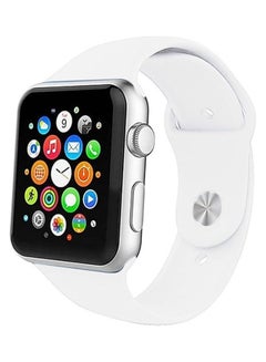 HuHa Replacement Strap Watchband For Apple Watch Series 7 45mm / 6 / SE / 5 / 4 44mm / 3 / 2 / 1 42mm Blue/White/Orange  - Image 2