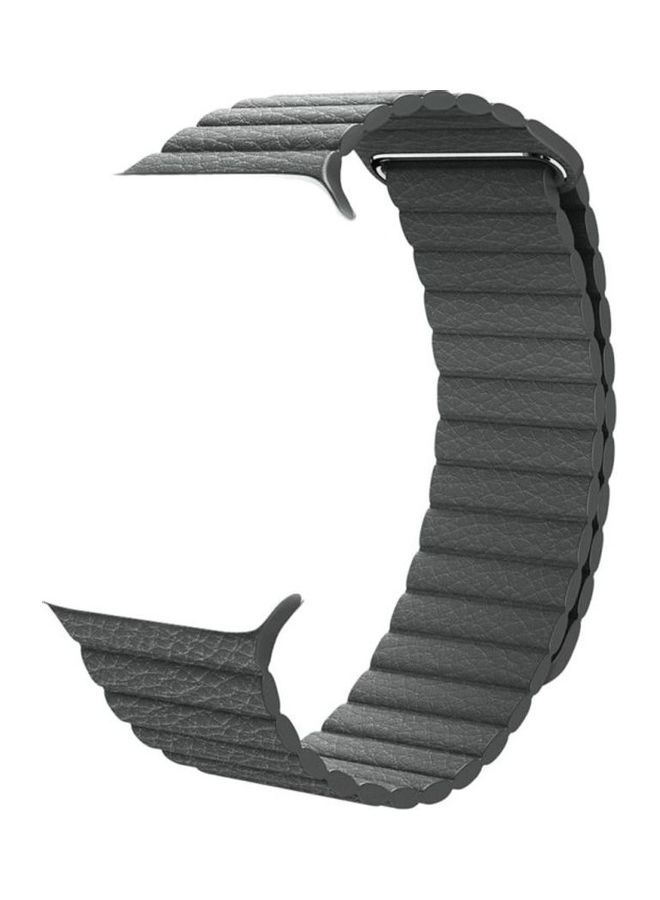 Replacement Strap Watchband For Apple Watch Series 7 45mm / 6 / SE / 5 / 4 44mm / 3 / 2 / 1 42mm Grey
