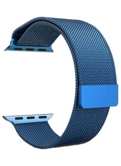 Replacement Strap Watchband For Apple Watch Series 7 45mm / 6 / SE / 5 / 4 44mm / 3 / 2 / 1 42mm Blue
