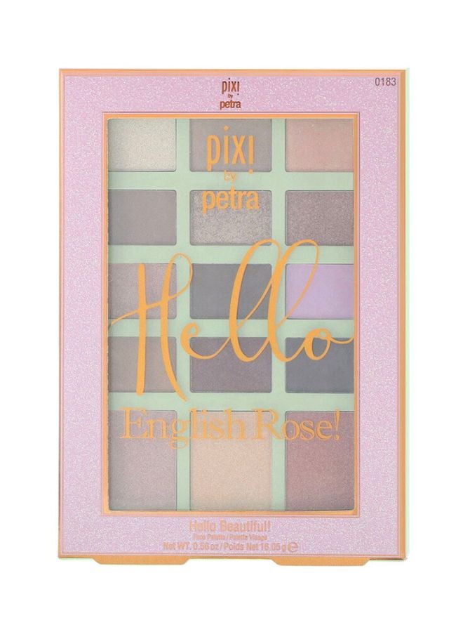 pixi Hello Beautiful Face Palette English Rose  - Image 3
