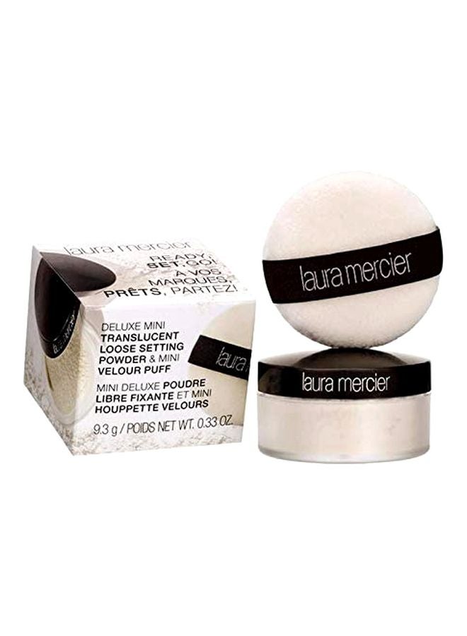 laura mercier - Translucent Loose Setting Powder With Velour Puff Velour Puff - Image 1