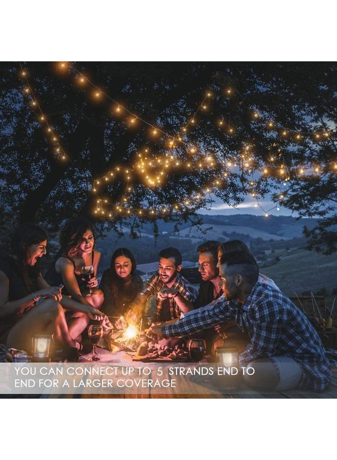 Joyway - Solar Operated 200 LED String Light Yellow - Image 1