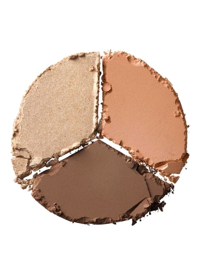 NYX PROFESSIONAL MAKEUP 3 Steps To Sculpt Face Sculpting Palette Brown/pink/orange - Image 3