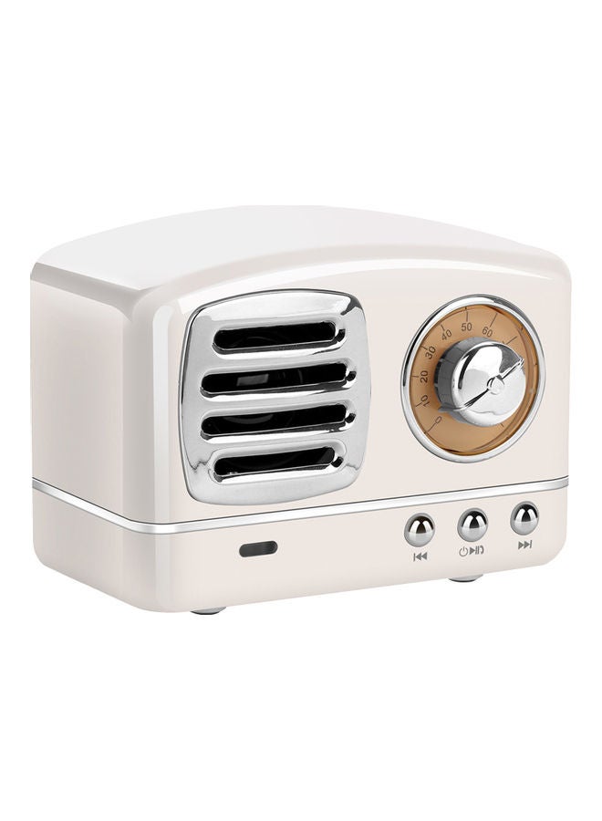 Wireless Bluetooth Speaker White - Image 1