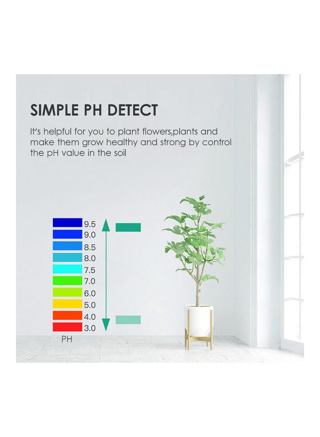 Generic 4-In-1 Digital Soil PH Meter Yellow/Black/Grey  - Image 3