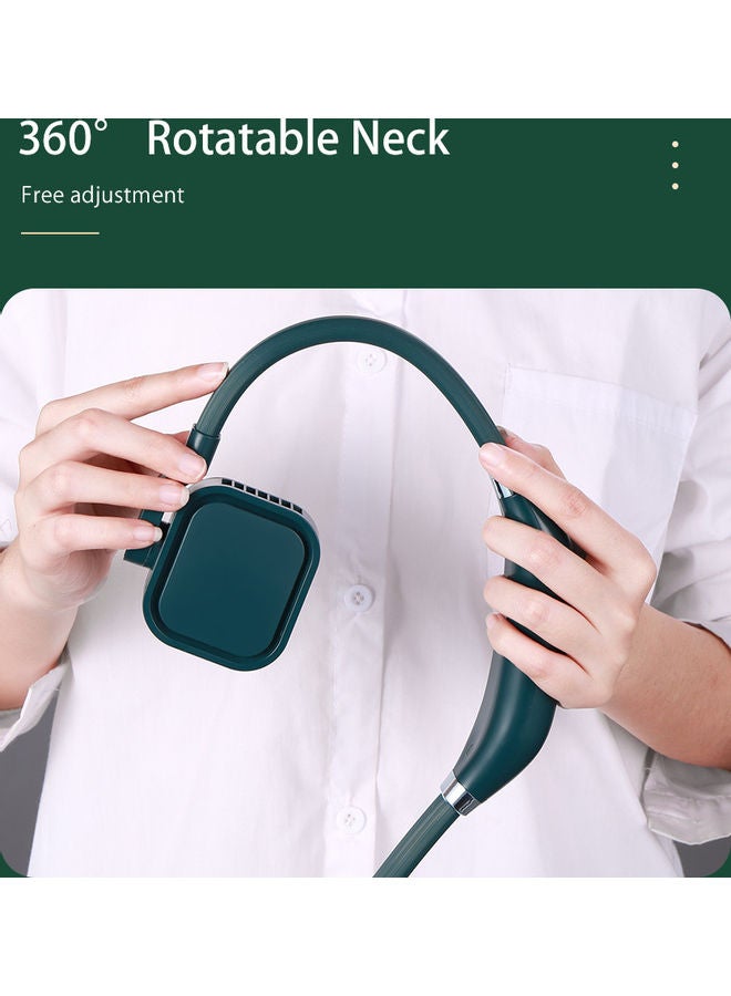مروحة محمولة تعلق على الرقبة H38830W-4000-su أبيض - Image 3