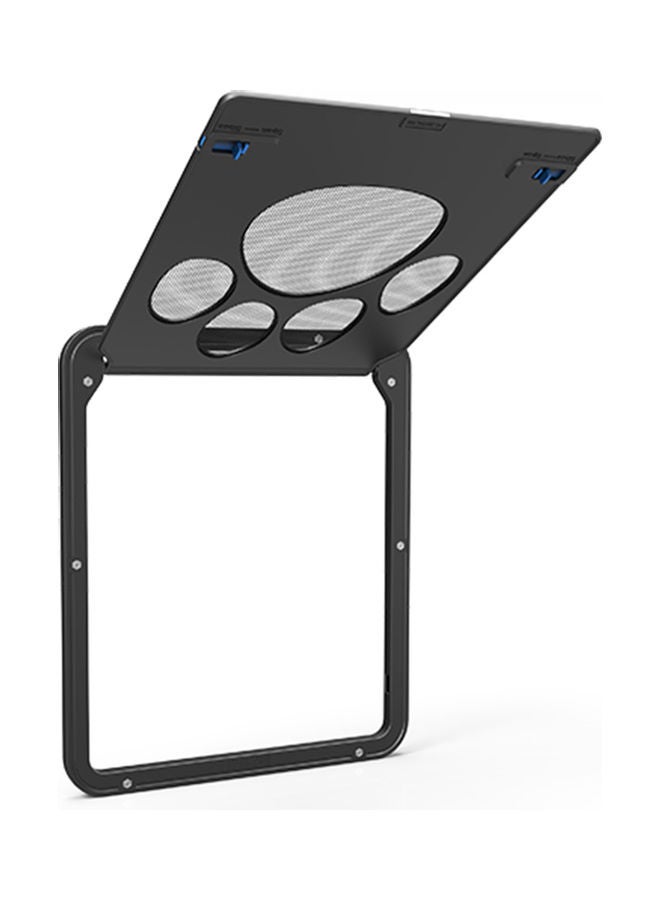 Pet Screen Door Black 42x37cm - Image 3
