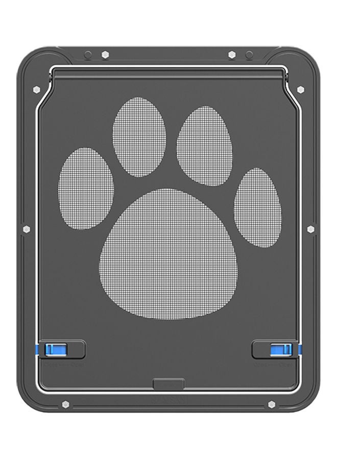 Pet Screen Door Black 42x37cm - Image 4
