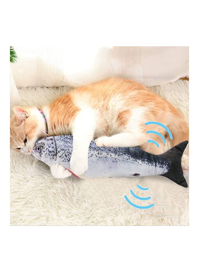 لعبة محاكاة كهربائية متحركة على شكل سمكة للقطط متعدد الألوان - Image 2