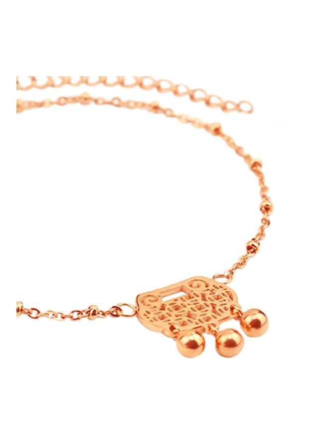 AIWANTO Alissa Adjustable Charm Beaded Anklet Bracelet  - Image 2