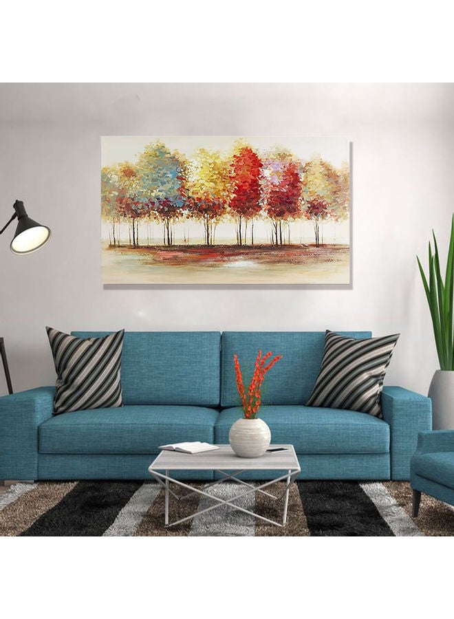 ديكور حائط بتصميم أشجار متعدد الألوان 31.5x19.7x0.1inبوصة - Image 4