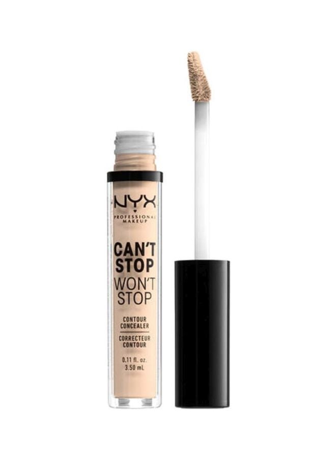 NYX PROFESSIONAL MAKEUP - Can't Stop Won't Stop Contour Concealer 04 Light Ivory - Image 1