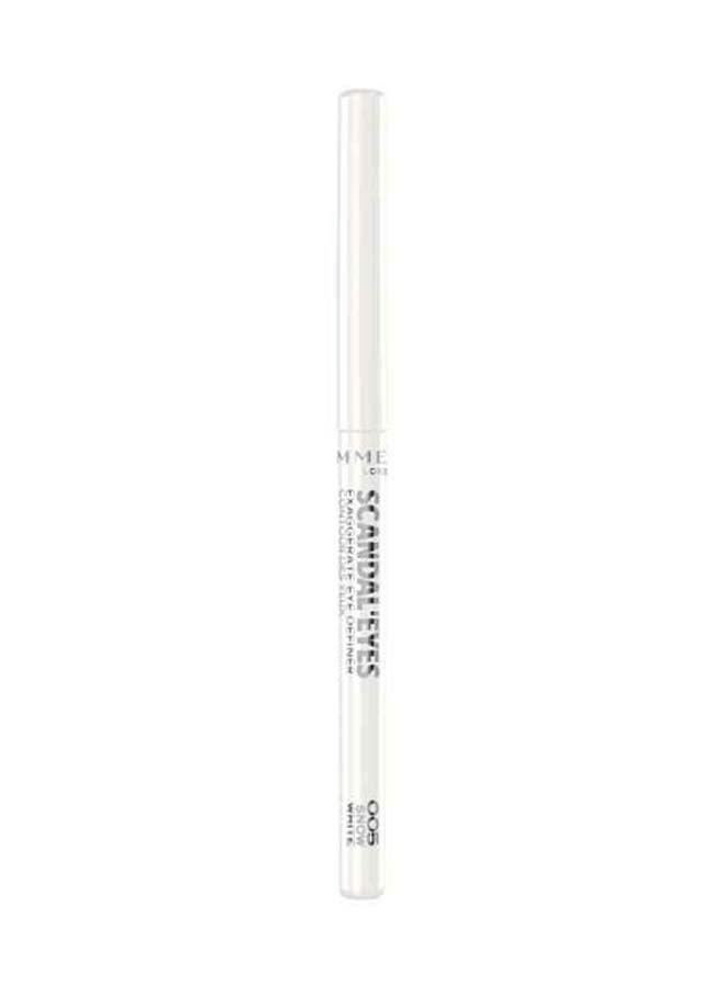 RIMMEL LONDON Scandal'Eyes Exaggerate Eye Definer – 05 –Snow White  - Image 4