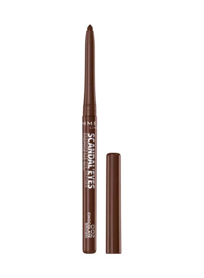 RIMMEL LONDON ScandalEyes Exaggerate Eye Definer 02 Chocolate Brown  - Image 1