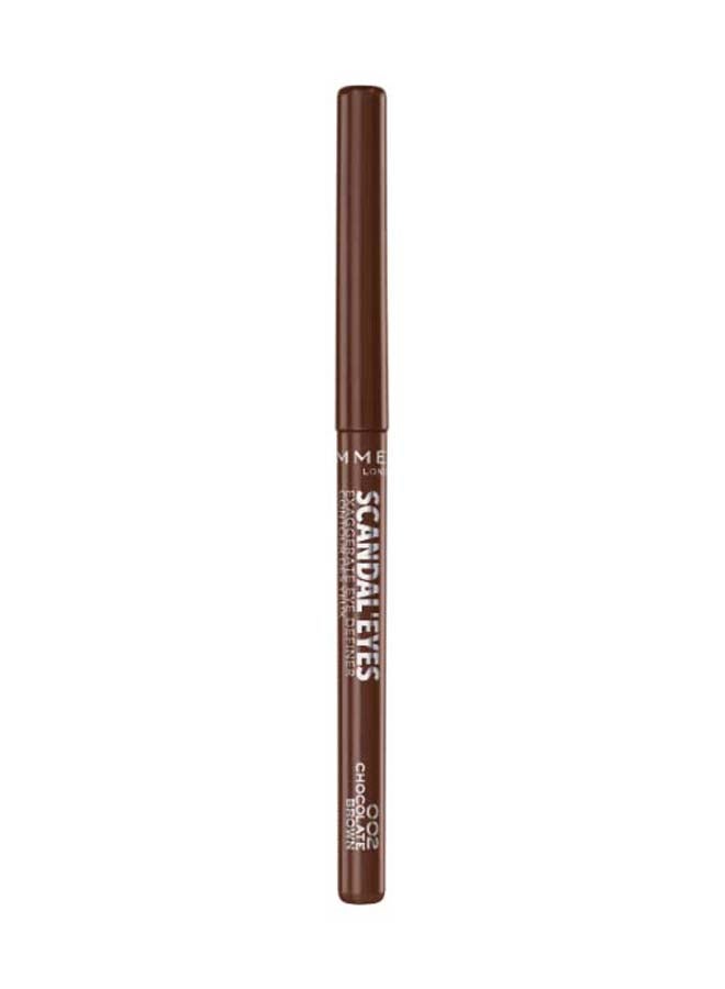 RIMMEL LONDON ScandalEyes Exaggerate Eye Definer 02 Chocolate Brown  - Image 4
