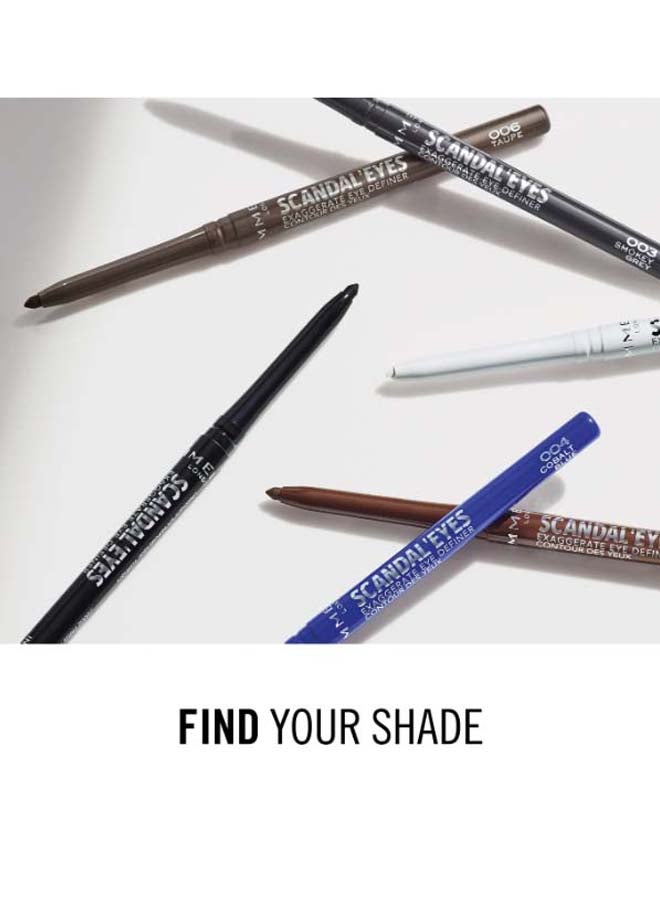 RIMMEL LONDON ScandalEyes Exaggerate Eye Definer 02 Chocolate Brown  - Image 2