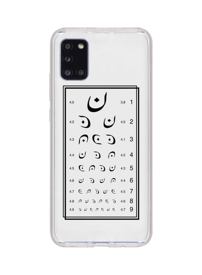 Stylizedd - Eye Test Full Print Flexible Case Cover For Samsung Galaxy A31 Multicolour - Image 1