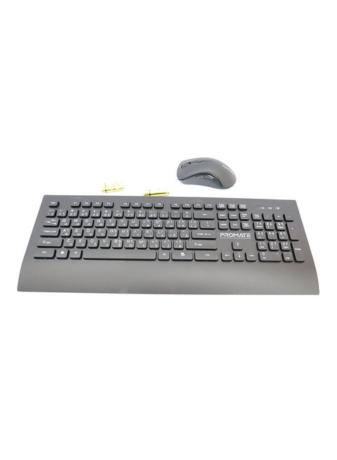 Wireless Full-Sized Keyboard And Mouse Set