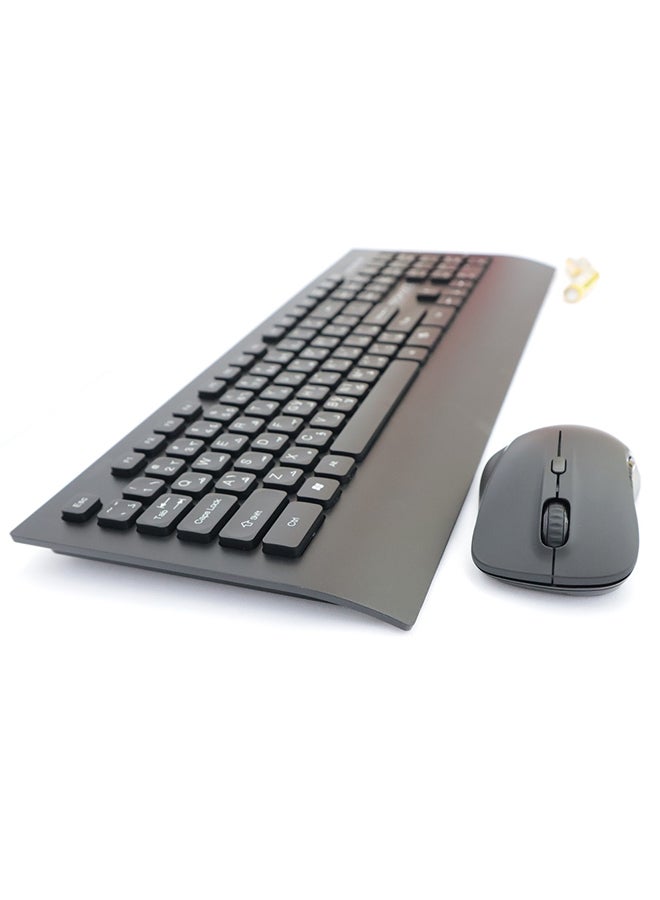 PROMATE - Wireless Full-Sized Keyboard And Mouse Set - Image 1