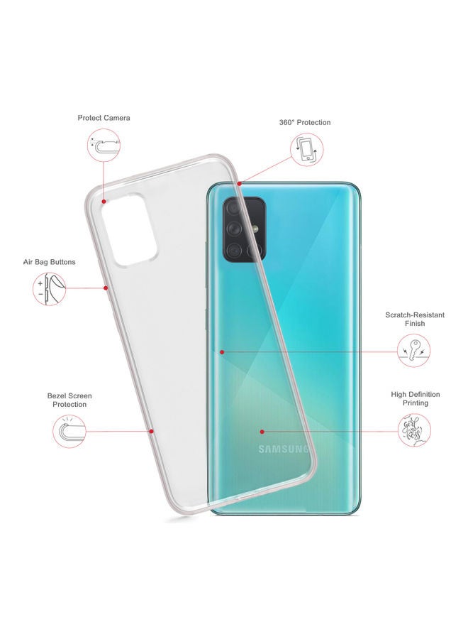 Stylizedd - Work Harder Full Print Flexible Case Cover For Samsung Galaxy A51 Multicolour - Image 1