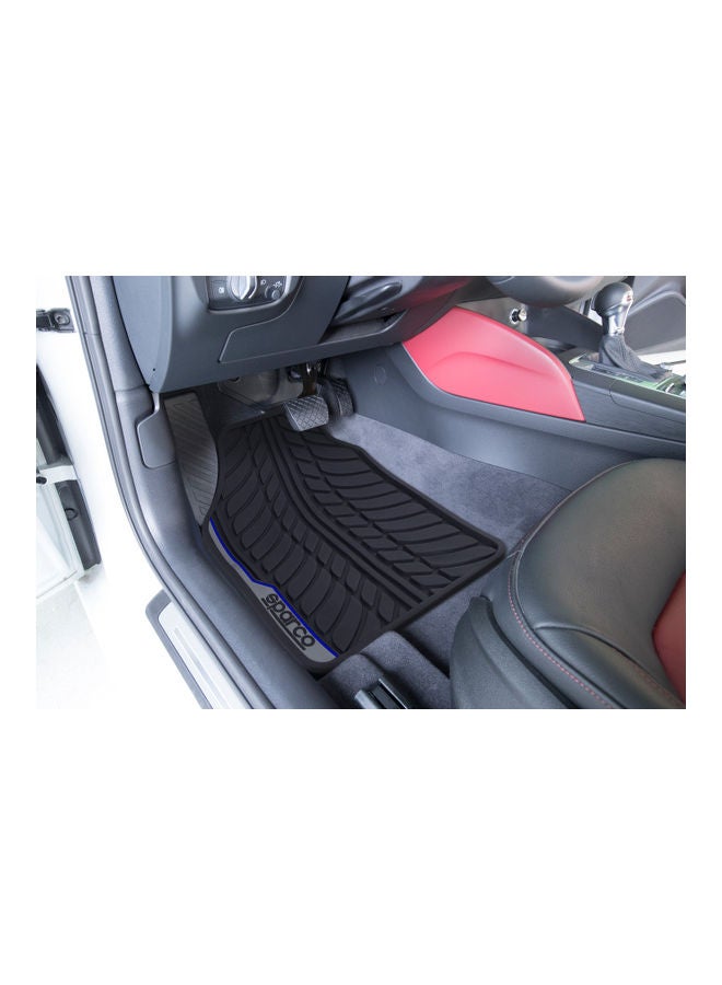 Sparco 5-Piece PVC Car Mats Set  - Image 3