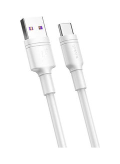 Cable Type C Fast Charger For Samsung Galaxy Tab S7 With Powerful Output 3A Fast Charging White