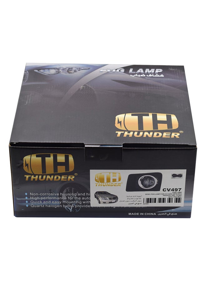 2-Piece Fog Lamp Assembly Kit For Caprice Royal (2010-2012)