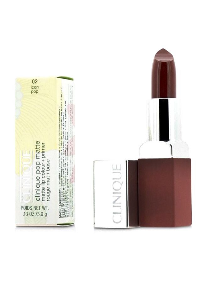 CLINIQUE - Pop Liquid Matte Lip Colour + Primer 02 Icon Pop - Image 1