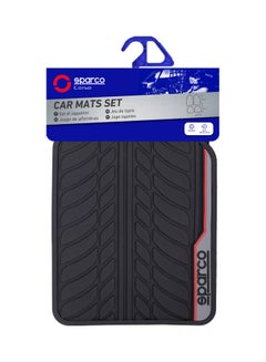 Sparco 5-Piece PVC Car Mats Set  - Image 2