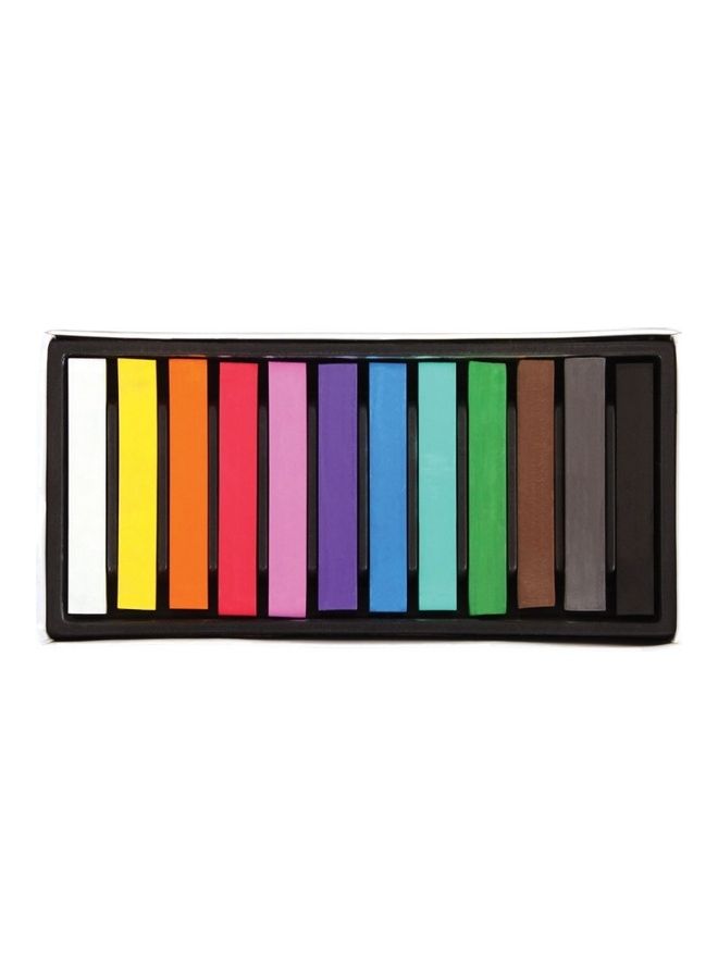 مونت مارتي طقم ألوان باستيل ناعمة من 12 قطعة متعدد الألوان - Image 3