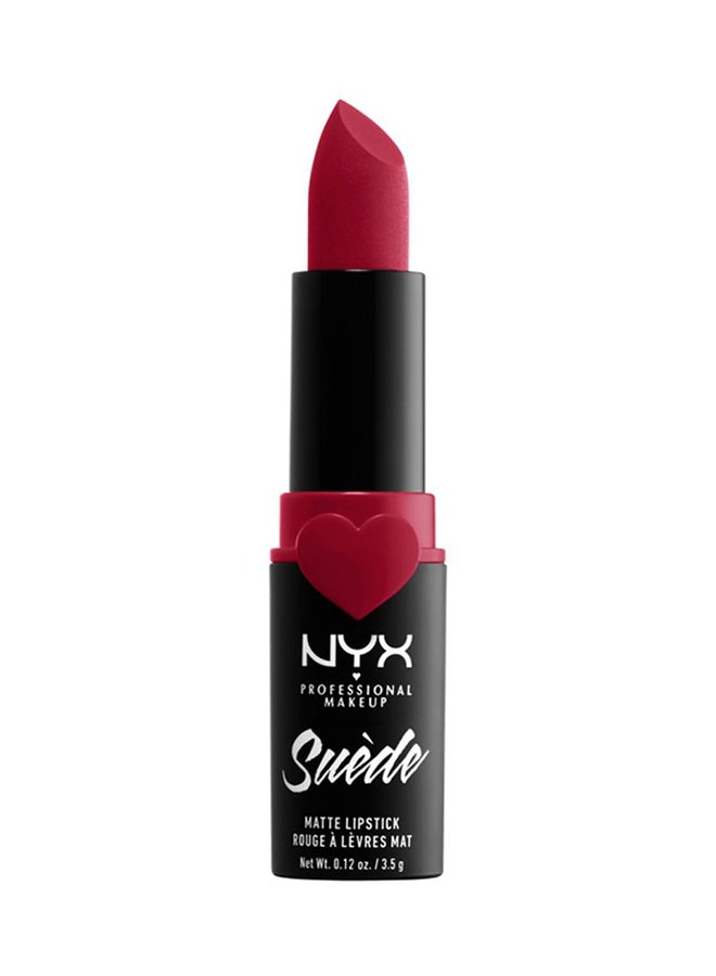 NYX PROFESSIONAL MAKEUP Suede Matte Lipstick Spicy - Image 1