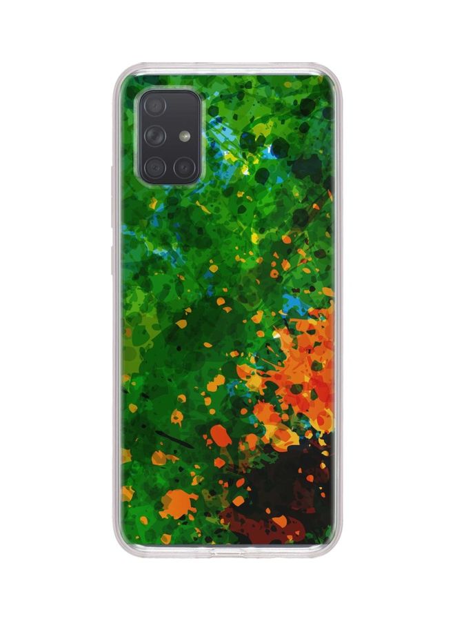 Stylizedd - Amazon Jungle Full Print Flexible Case Cover For Samsung Galaxy A71 Multicolour - Image 1