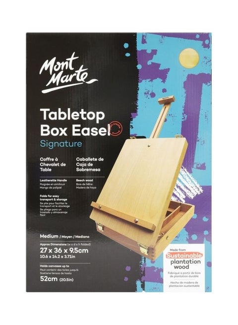 Signature Tabletop Box Easel Beige